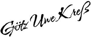 Namenszug Götz Uwe Kreß
